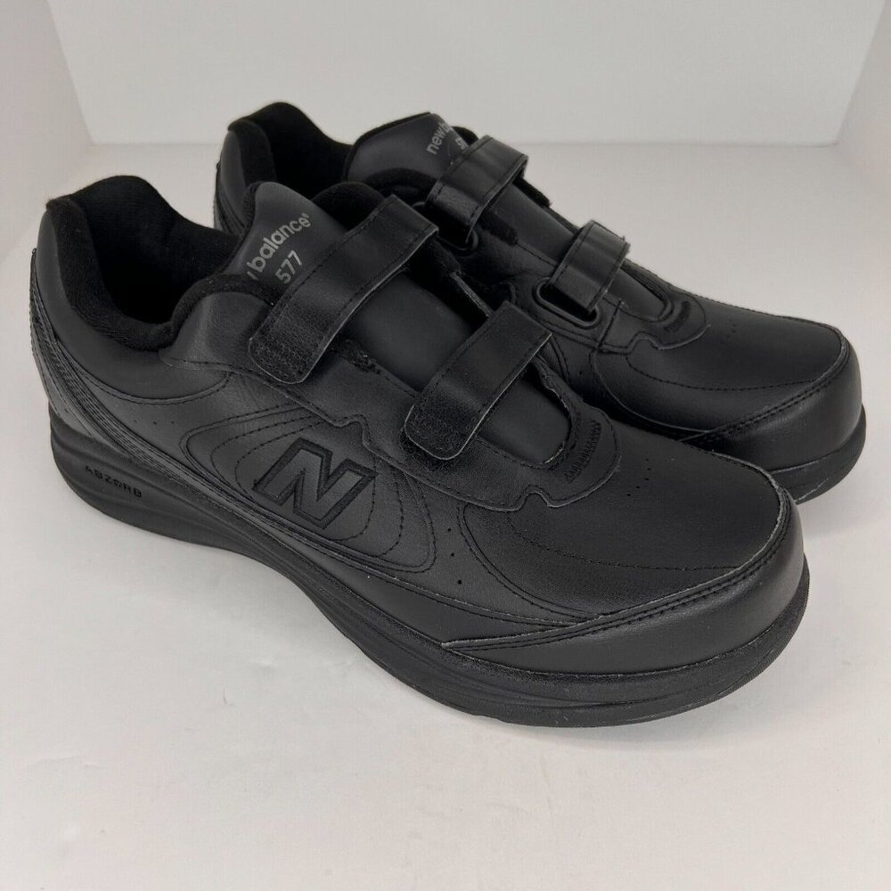 New Balance Mens MW577VK Black 577 V1 Hook And Loop Size 11.5 EEEE Walking Shoes - Picture 2 of 9
